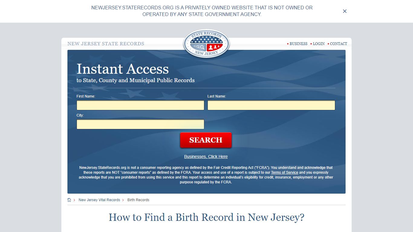 How to Find a Birth Record in New Jersey? - State Records